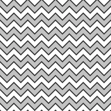 Zigzag Wave Pattern Background. Monochrome Colors. Vector Stock Illustration