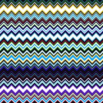 Zigzags Stock Illustration