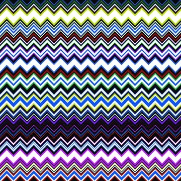 Zigzags Stock Illustration