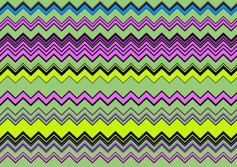 Zigzags Stock Illustration