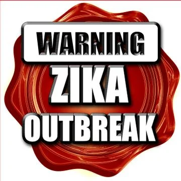 Zika virus concept background Stock Illustration