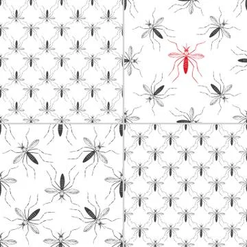 Zika virus graphic design elements. 스톡 일러스트