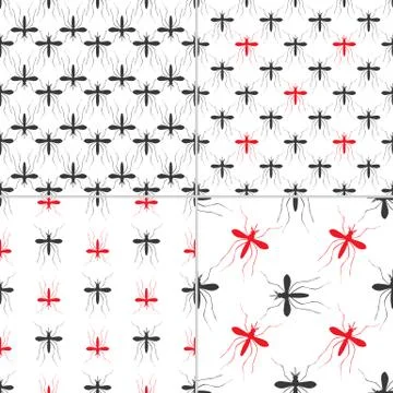 Zika virus graphic design elements. Stock Illustration