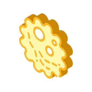 Zika virus isometric icon vector isolated illustration Stockillustratie