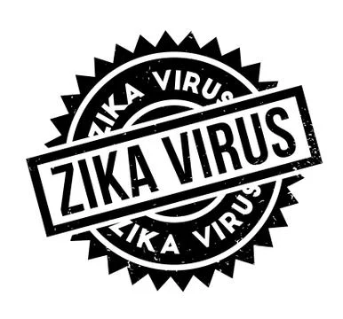 Zika Virus rubber stamp Stock Illustration