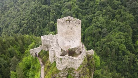 Zilkale Castle In Turkey Vídeo Stock 333469101