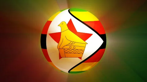 Zimbabwe Globe Stock Footage 771138