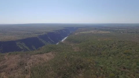Zimbabwe gorge Stock Footage 85247000