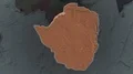Zimbabwe - hub of the world. Administrative 4k or 4k+ Resolution