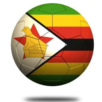 Zimbabwe soccer Stock Illustration