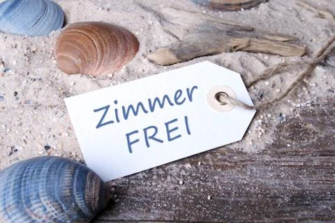 Zimmer frei Stock Photos