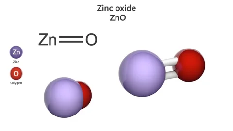 Zinc oxide (ZnO). Seamless loop. Stock Footage 152513968