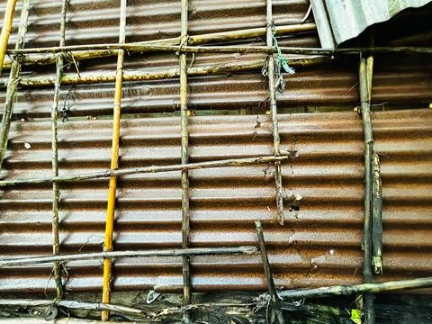 Zinc rust old Stock Photos