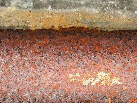 Zinc rust old Stock Photos
