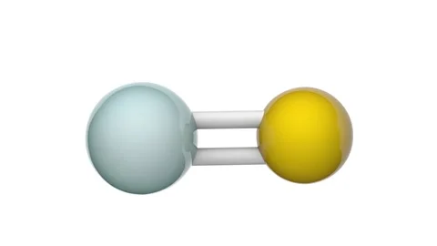 Zinc sulfide  (ZnS). Seamless loop. White background Stock Footage 154118778