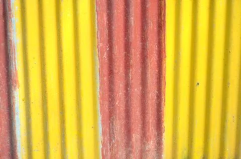 Zinc wall 库存照片