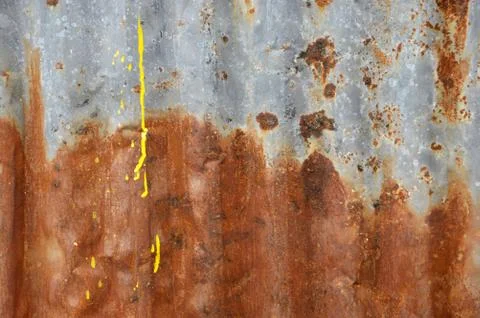 Zinc wall Stock Photos