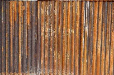 Zinc wall Stock Photos