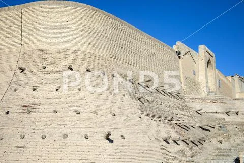Zindon Prison, Bukhara, Uzbekistan Stock Photos