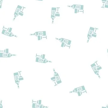 Zinfandel red wine glyph vector seamless pattern Stock Illustration