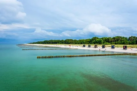 Zingst beach Stock Photos