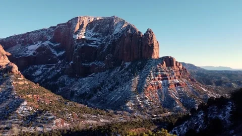 Zion bluffs Stock Footage 297510066