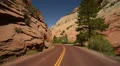 Zion Driving LM05 Vehicle Shot Checkerboard Mesa HD Footage