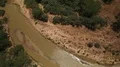 Zion National Park Aerial Shot of Virgin River Utah 4k or 4k+ Resolution