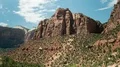Zion National Park Time Lapse of Canyon and Clouds 4k or 4k+ Resolution
