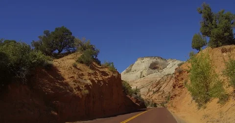 Zion Route9 Stock Footage 102645374