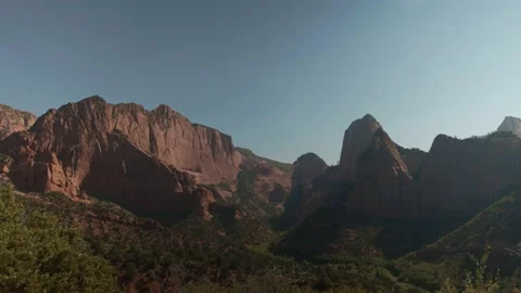 ZION ON TOP OF THE CANYON 動画素材 140215181