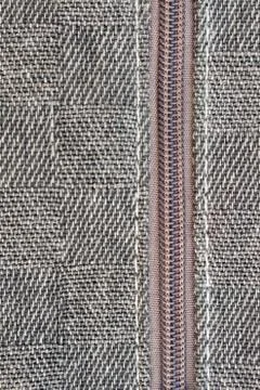 Zip of cloth background Stock Photos