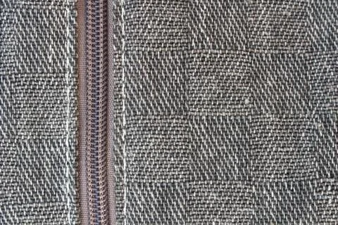 Zip of cloth background Stock Photos