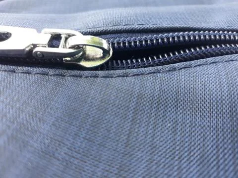 Zip of cloth background Stock Photos