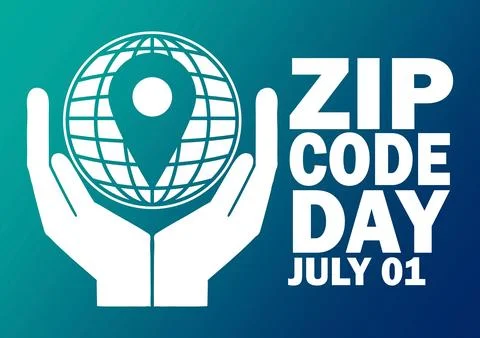 Zip Code Day イラスト素材