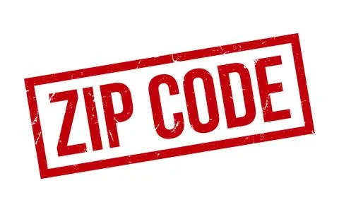 Zip Code rubber grunge stamp seal vector Stock Illustration
