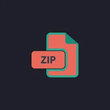 ZIP computer symbol Stock Illustration