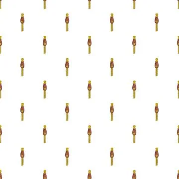Zip with hole pattern seamless vector イラスト素材