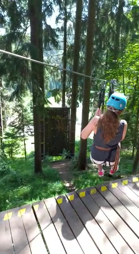 Zip line Stock Footage 161787891