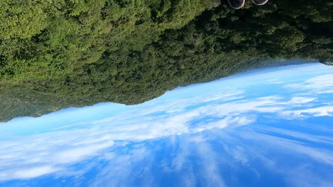 Zip Line Upside Down 2.7K Stock Footage 176989783