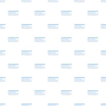 Zip lock bag packaging pattern on white background 스톡 일러스트