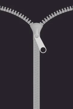 A Zip vector Illustrazione stock