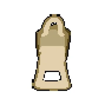 Zip zipper puller pixel art vector illustration 스톡 일러스트