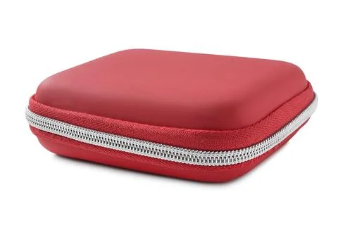 Zipped bag isolated Stock Photos