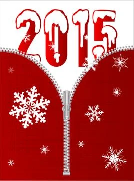 Zipper 2015 Stock Illustration