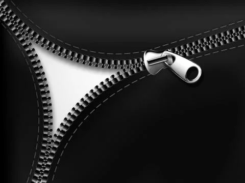 Zipper background Stock Illustration