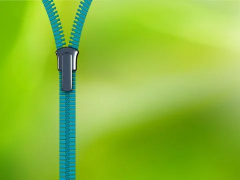 Zipper background Stock Illustration