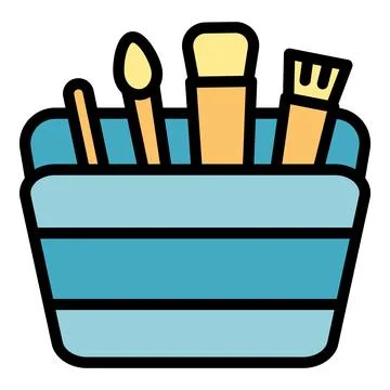 Zipper bag icon vector flat Illustrazione stock