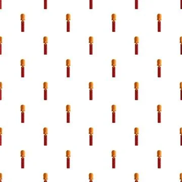 Zipper fastener pattern on white background 库存插图