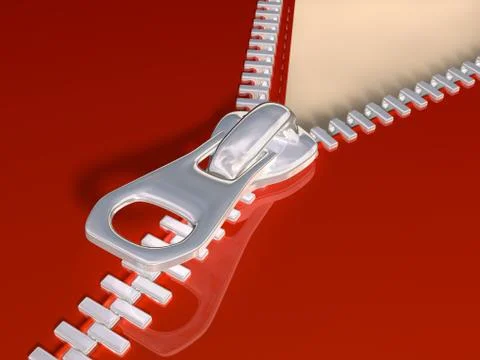 Zipper Stock Illustration